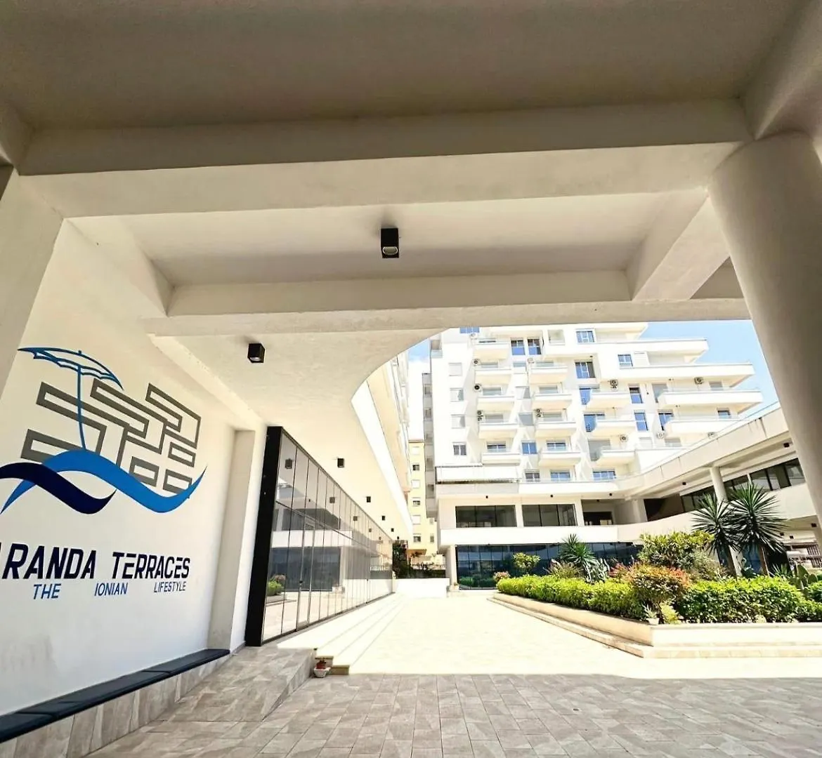 Saranda Terraces Modern Apartment -Parking E Side Sea View- 50 M From Beach